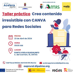 Taller práctico: Crea contenido irresistible con CANVA para Redes Sociales 